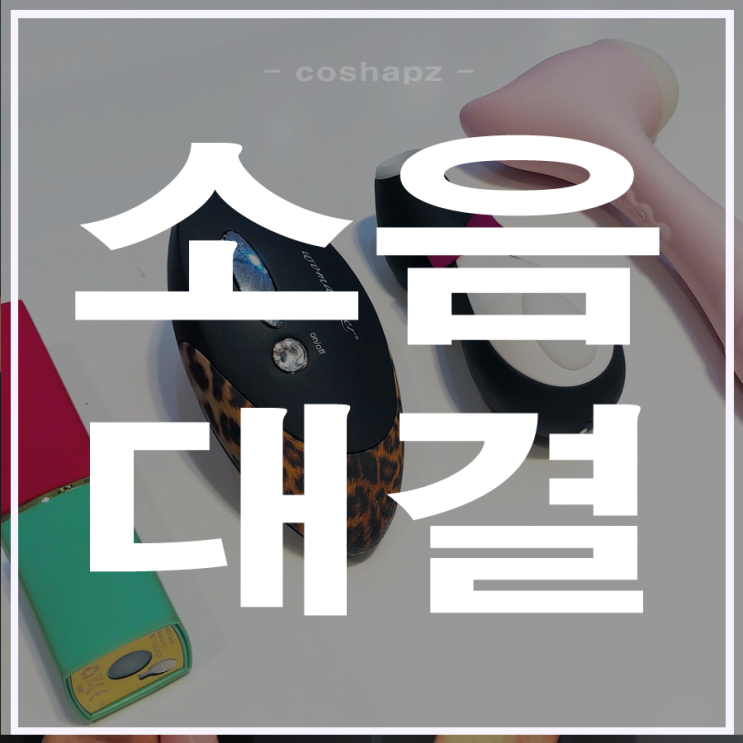  우머나이저, 세티스파이어, 맥스엑스 소리크기 비교