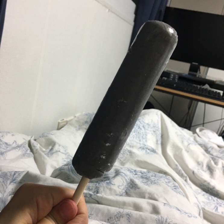 [방구석 리뷰]:비비빅 아이스크림 흑임자맛