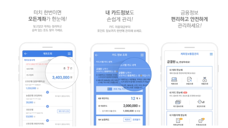 스마트LIFE ㅣ 스마트폰 추천앱  '어카운트인포' 내 정보 한눈에...