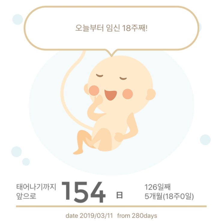  임신 중기 증상 : 임신18주 / 임신5개월 (임신 주차별 몸무게 변화, 이명 등)