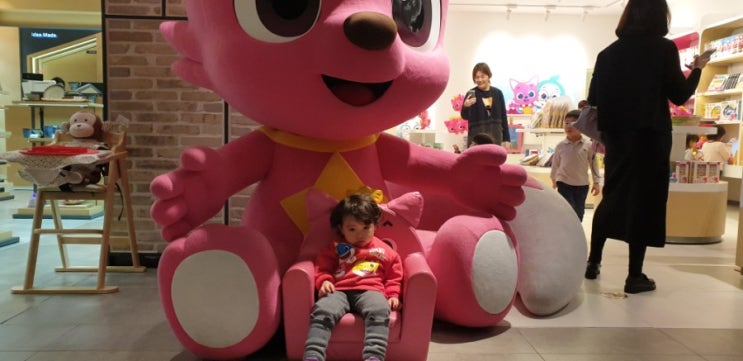 아이와 가볼만한곳 핑크퐁이 있는 판교 현대백화점