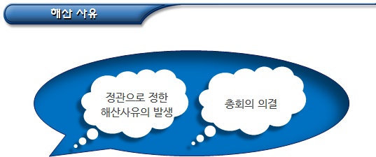 사회적협동조합의 해산 절차 및 유형 사회적협동조합의 해산 절차 및 유형