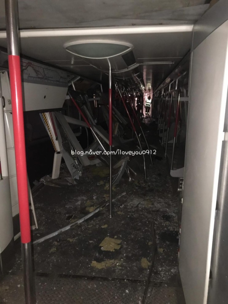홍콩의 지하철 MTR ~ 열차 충돌사고