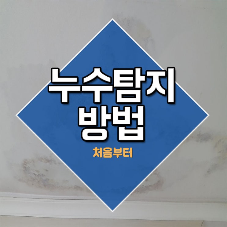  누수탐지방법 처음부터
