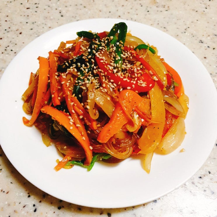  간단잡채맛있게만들기