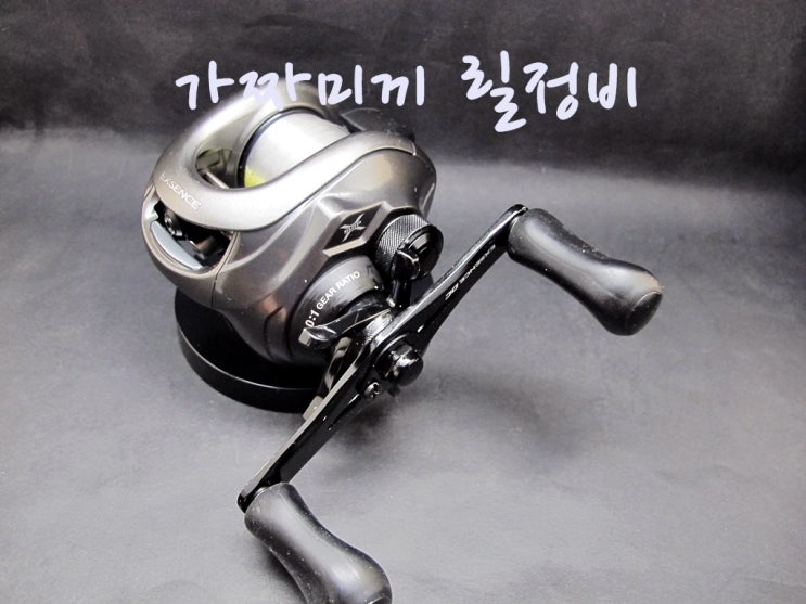  릴정비   시마노  베이트릴 엑센스 DC 릴세척정비