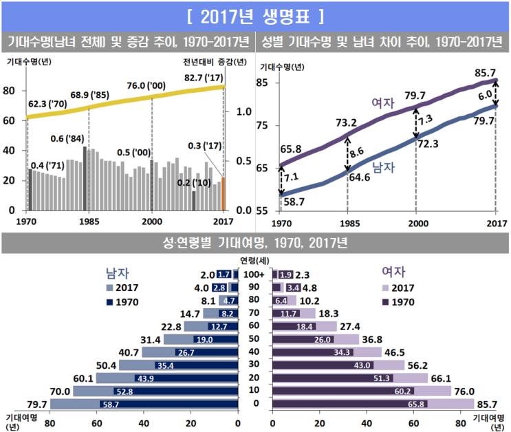 2017년 생명표