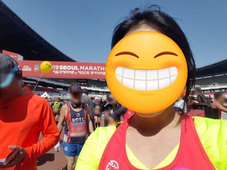 2019 서울국제마라톤대회 하프(22.195km) 성공!