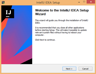 IntelliJ IDEA 설치, 시작방법