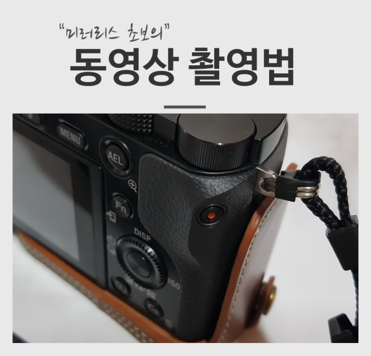 미러리스 초보 - 동영상 촬영방법, 움짤만드는 법 미러리스 초보 - 동영상 촬영방법, 움짤만드는 법