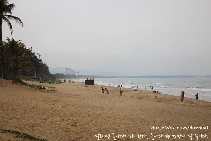  [싼야] 하이탕 베이(海棠湾, 海棠灣) 해변 산책 1/2 - 쉐라톤 리조트에서 북쪽으로 끝까지