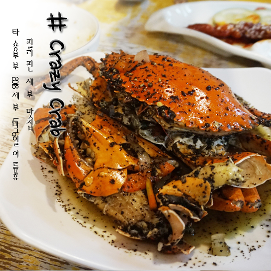 세부 맛집 크레이지크랩 알리망오 최고였어요 