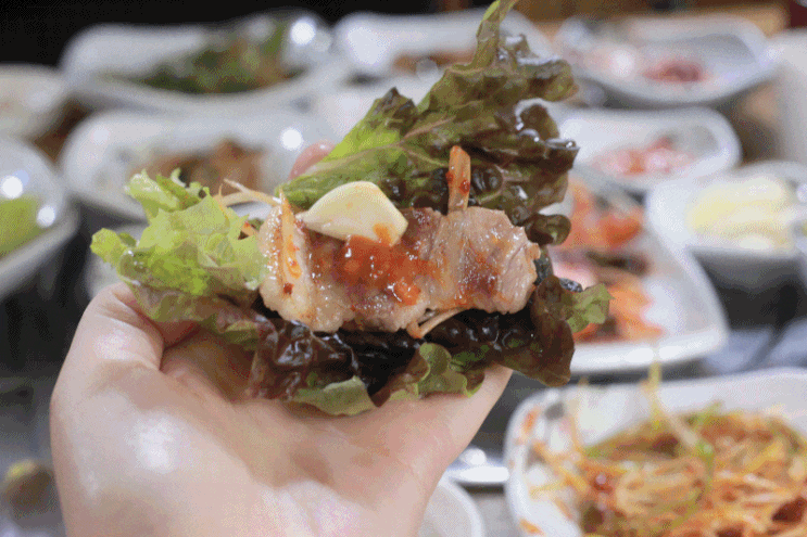  양주 25사단맛집 반찬 많은 삼겹살집! 봉암식당