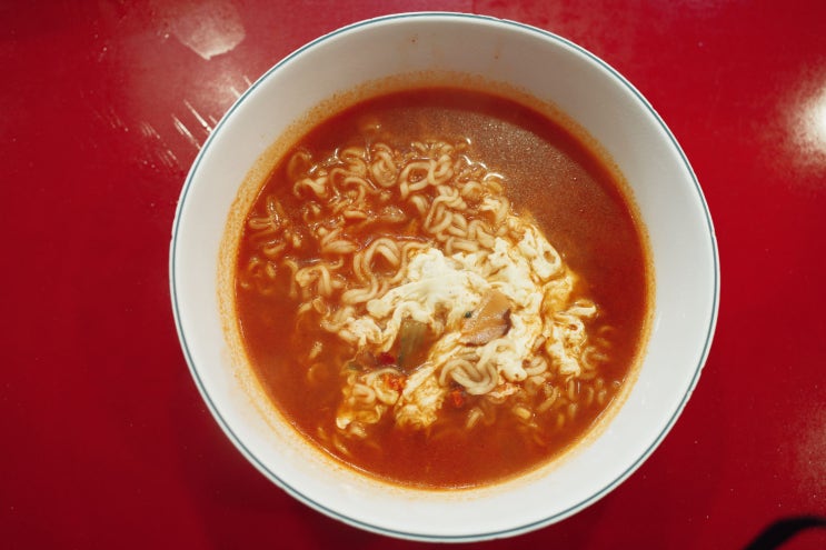  라면, 만두, 양념장 (gr3)