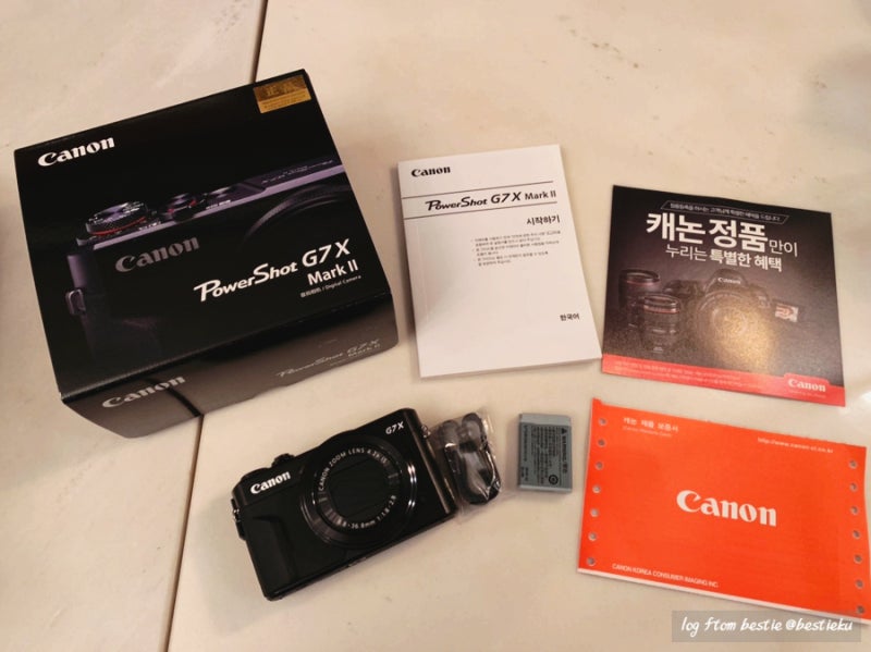 카알못의 Canon Power Shot G7X Mark2 개봉기 (Feat. 아이폰 XS)