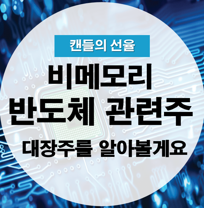  비메모리 반도체 관련주 대장주를 알아볼게요