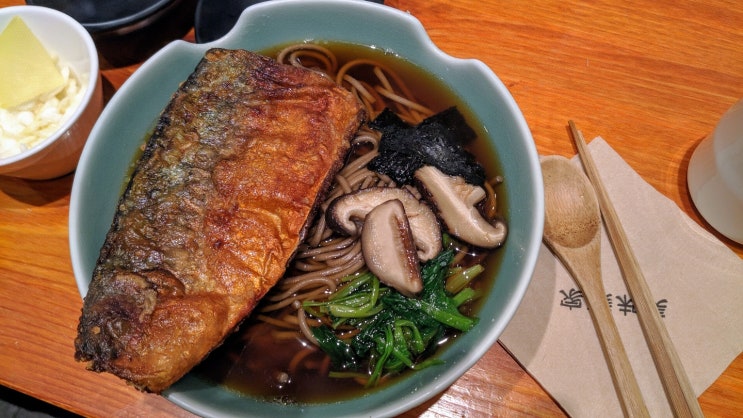  가로수길 온소바 맛집 '미미면가'. 오호라 이런 맛이!