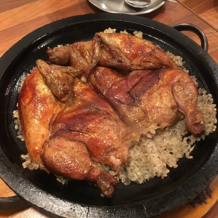  수영 치킨 / 광안동 치킨 [낭만장작 누룽지통닭구이]