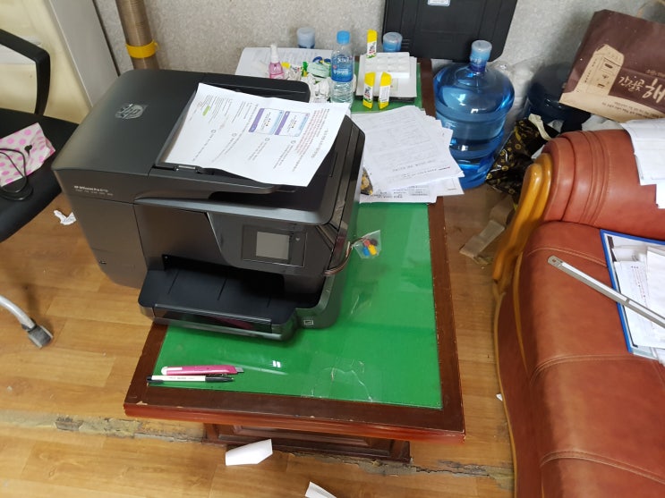  기장프린터판매 임대 수리 무한잉크 전문-hp8710복합기 판매