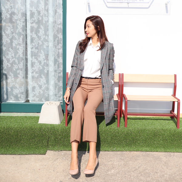  올리비아로렌 서예지자켓 으로 보는 여자봄패션 데일리룩!