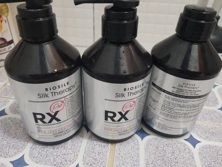  탈모 샴푸 후기, LG with 차앤박 실크테라피 RX