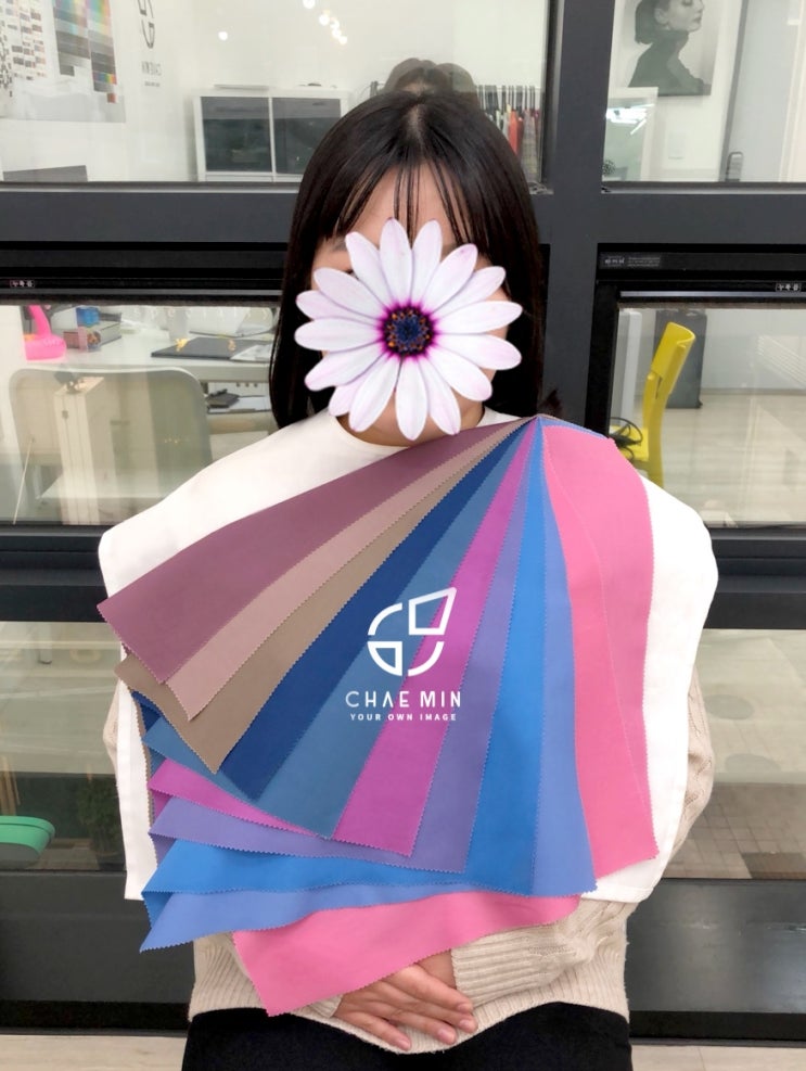 퍼스널 컬러 진단 여름 뮤트 타입 <b>선미</b>님, 겨울 <b>다크</b> 타입 소영님:)