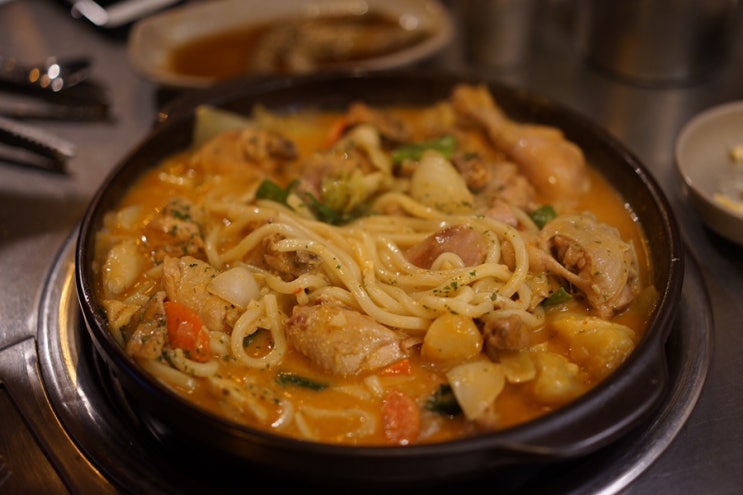  모란맛집 : 마시마루 신메뉴 크림찜닭 먹고왔어용