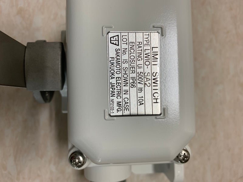 SAKAMOTO LIMIT SWITCH LWIO-SA2 : 네이버 블로그