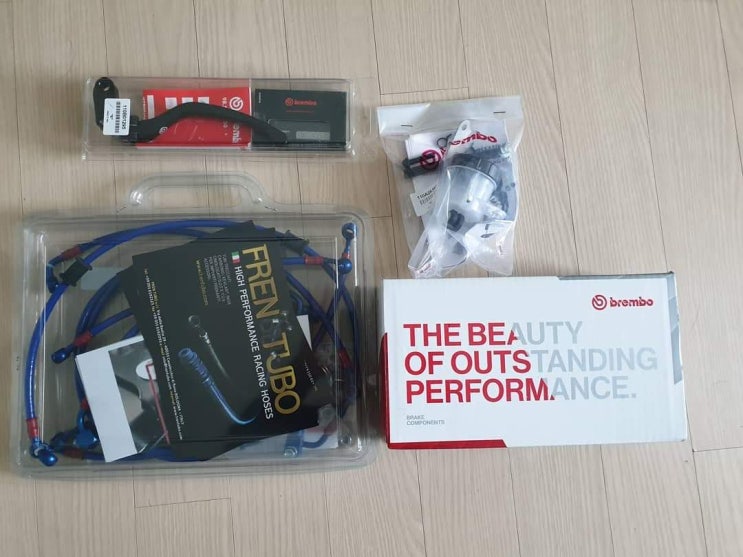  GSX-R1000R 2018 브렘보 19RCS corsa corta + 프렌튜보 메쉬호스