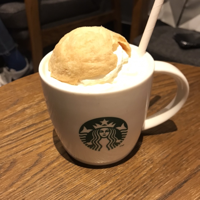  스타벅스 스타필드코엑스몰R점 솔직후기 with 신메뉴 바나나 크림 파이 프라푸치노, 레드벨벳 크림치즈, 망고바나나