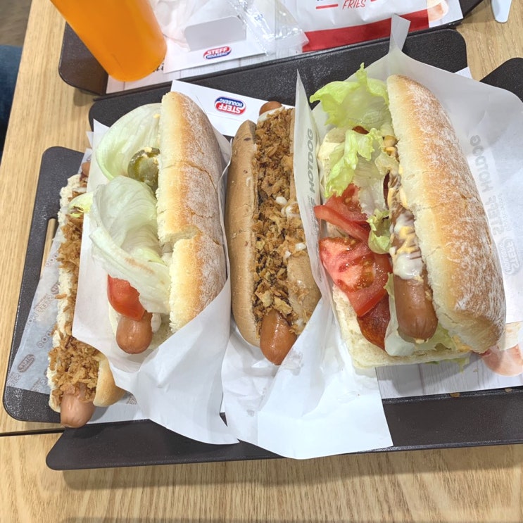  스테프핫도그 신메뉴'ㅅ'
