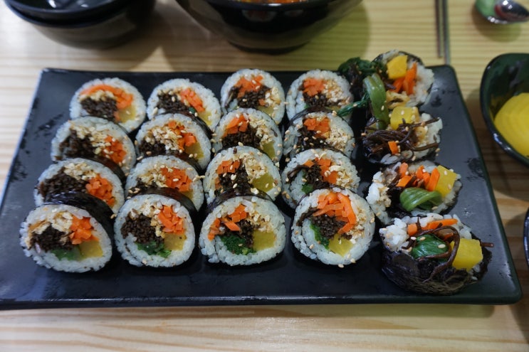  거제도 골목식당 쌤김밥 백종원 톳김밥 거미새라면 2시간 기다려서 먹고 온 후기