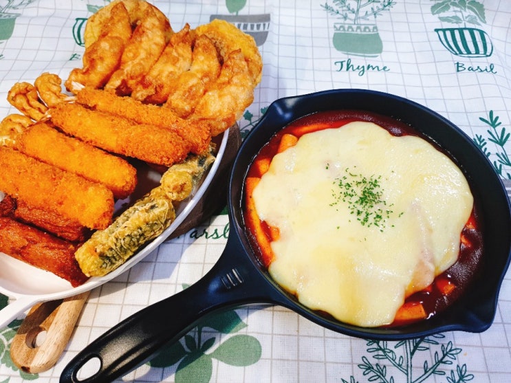  반조리 떡볶이 채채 떡볶이 후기