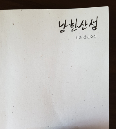  남한산성 - 김훈