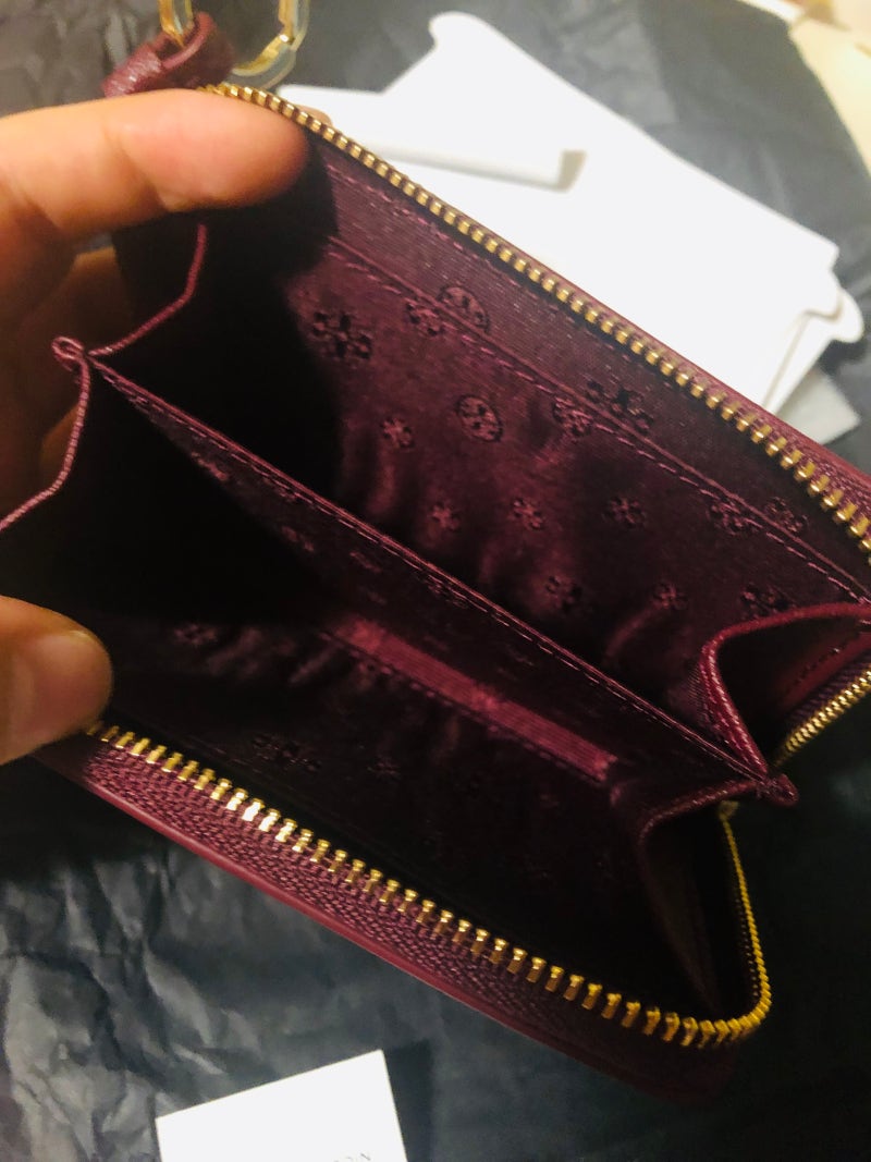 20대 여자 카드지갑 추천 :: 미국 아울렛 선물 꿀! 수납공간 많은 토리버치 동전 카드지갑 : 네이버 블로그