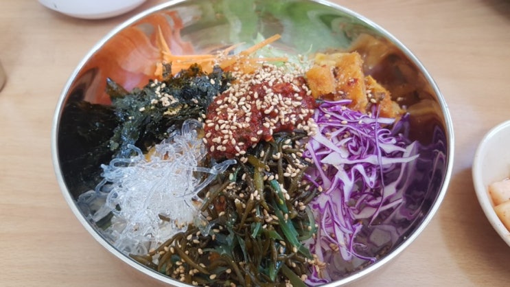  일산 동구 정발산 숨은 맛집 진주국수 밥집 멍게비빔밥 비빔국수 고양시 밤가시 마을 맛집 식당 추천해요~!