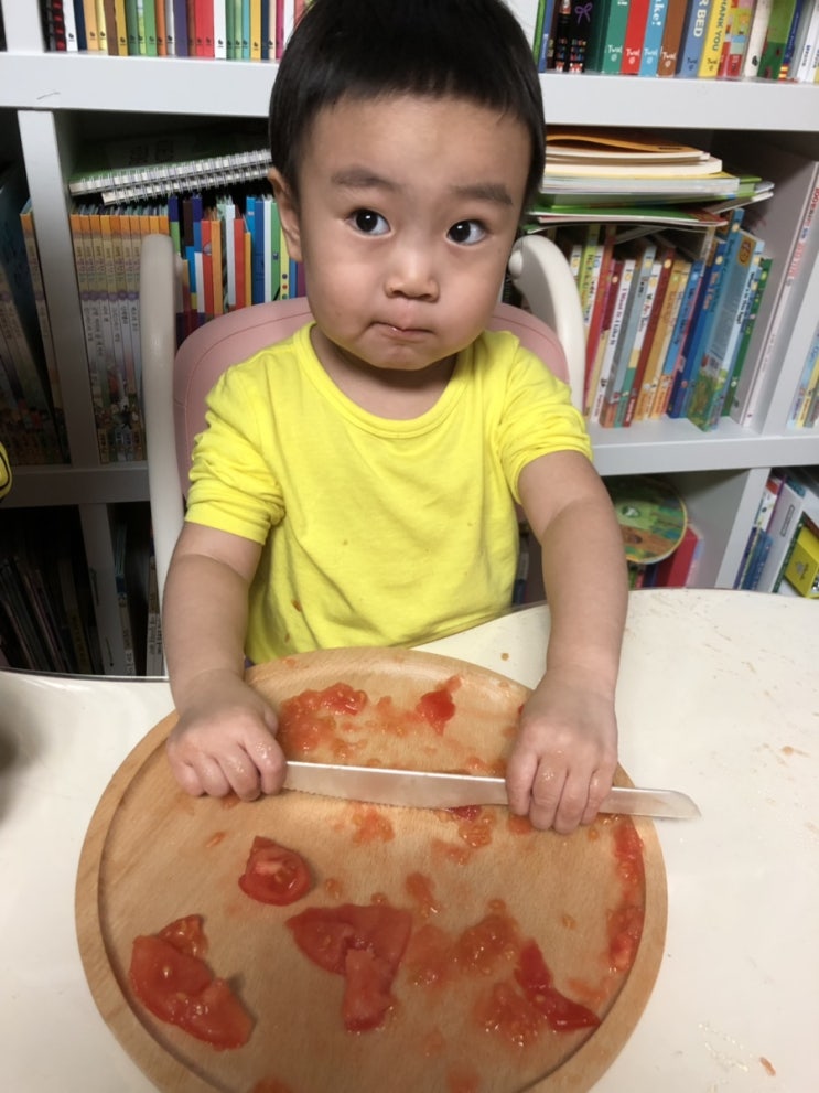 (엄마표 자연관찰) 채소&과일 3. 토마토 (토마토놀이)