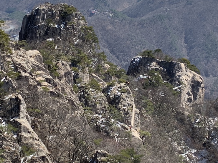  [K2안양1번가점 산행추천] 100대명산 대둔산 등산코스, 용문골 등산로 지도 마천대 정상