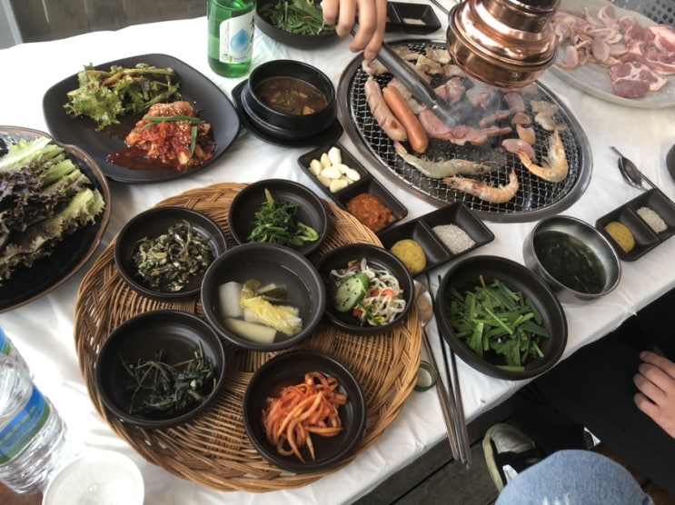 대전 문화동 맛집 문화농원 보문산 날씨좋은 날 분위기로 먹는 바베큐