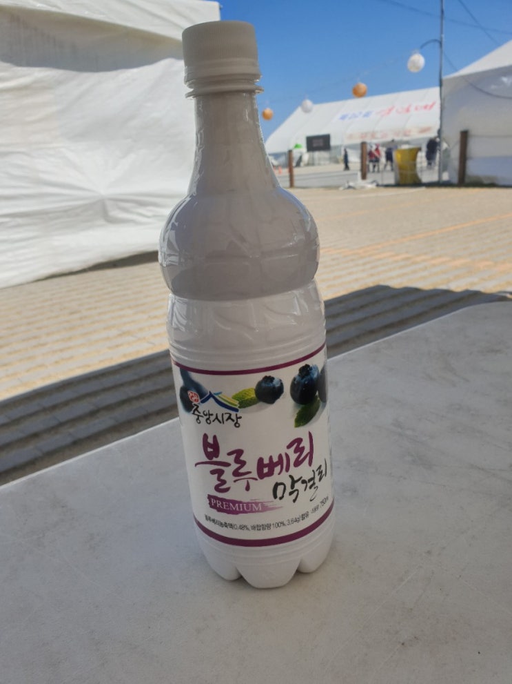  블루베리 막걸리 후기