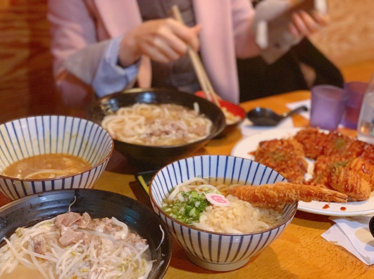 [왕십리/한양대 맛집] 탱글탱글 살아있는 면발과 튀김이 맛있는 사누키우동 전문점 “우동 가조쿠”