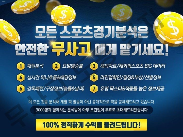 스코어센터 공식 분석방 부두픽