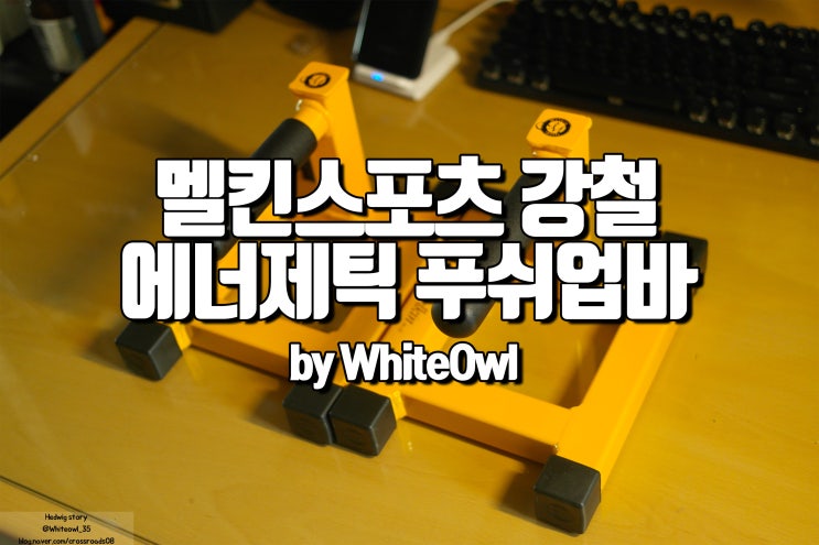  튼튼하고 단단하다 멜킨 스포츠 강철 에너제틱 푸쉬업바 장단점 후기