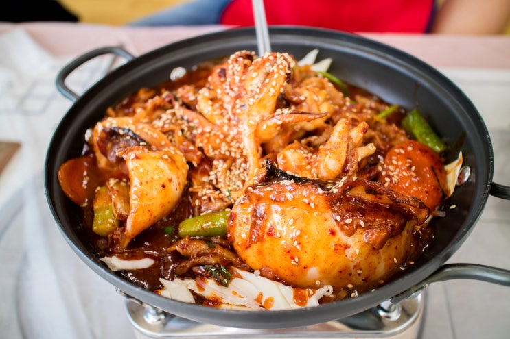  [안면도 맛집] 명가식당 갑오징어 불고기 맛있어요! / 현지인맛집