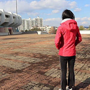여성바람막이 웨스트우드 도시어부에서 본 윈드브레이커가 대세!