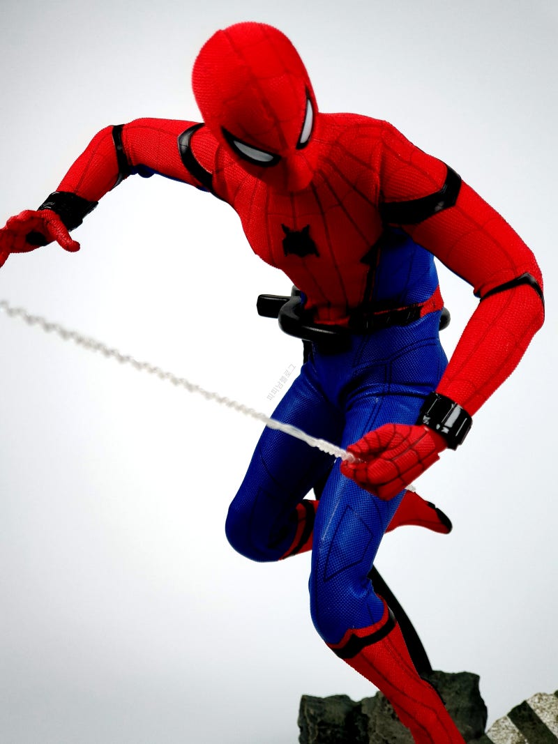 언박싱 50] 핫토이 홈커밍 스파이더맨~언박싱! 핫토이 스파이더맨 중 가장 완벽한 피규어!!! : 네이버 블로그, image size:800x1067