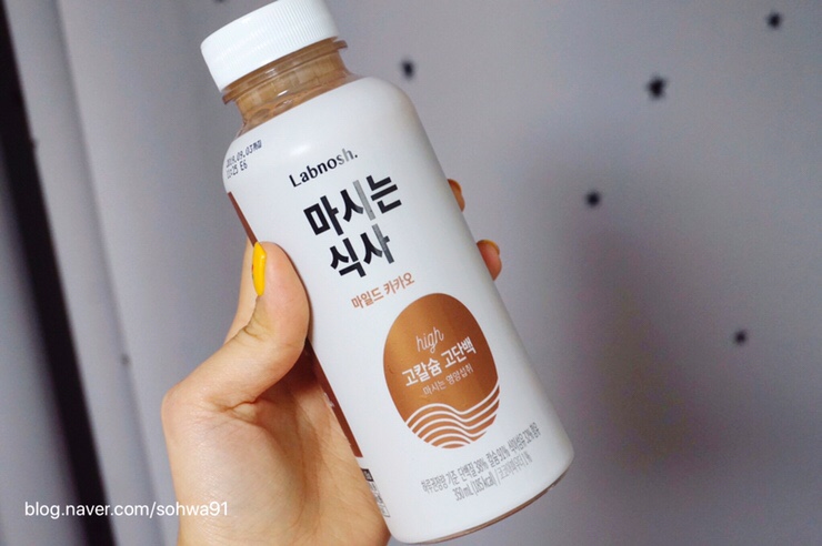  마시는식사 랩노쉬 단백질음료 맛도 영양분도 모두 잡았네요! 간편대용식