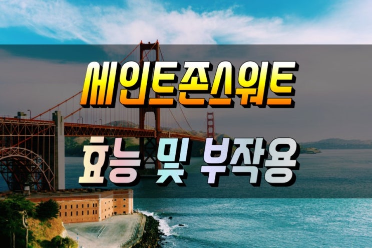  우울증 불안증에 좋은 세인트존스워트 효능 및 부작용 알고먹기