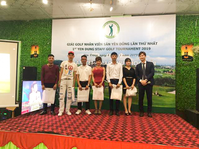 베트남 옌중 리조트 & 골프클럽 '캐디골프대회' 개최