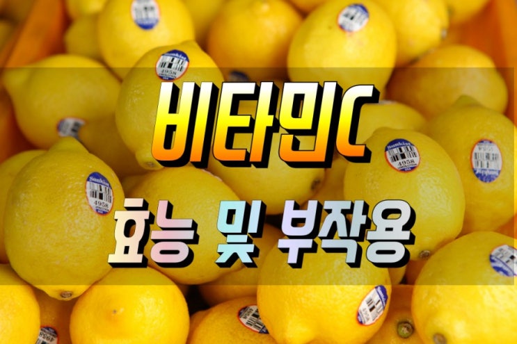  피부건강 및 피로회복에 좋은 비타민C 효능 심층분석